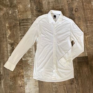 Boss White Dress Shirt Tailored Fit